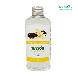 Tinh dầu Refill 250ml, hương Vani, Vani & gỗ Đàn Hương, dùng để rót vào lọ đã cạn tinh dầu mà không cần mua bộ mới