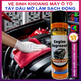 [DSQ]Tẩy Rửa Lốc Máy - Rửa Khoang Máy Ô tô - Vệ Sinh Động Cơ - Tẩy Dầu Mỡ Bám Bẩn, Giảm Chập Cháy - KASDER FOAM