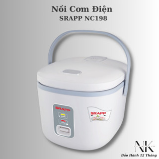 Nồi Cơm Điện SRAPP 1,8L Chính Hãng Mẫu Hot Nhất 2024 Sang Trọng Bảo Hành 12 Tháng