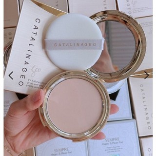 Phấn phủ kiềm dầu Geo Sempre Happy & Please Pact Hàn Quốc