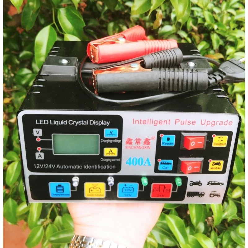 BỘ SẠC BÌNH ẮC QUY 12V 24V 300A 400A SẠC MỌI LOẠI BÌNH CÓ KHỬ SUNPAT THẾ HỆ MỚI