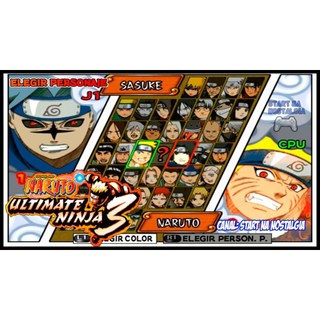 Đĩa game PS2 Naruto: Ultimate Ninja 3 (Game đối kháng) cho PS2