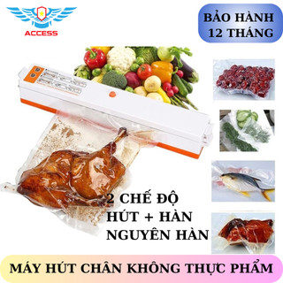 [ NHẬP KHẨU ] Máy Hút Chân Không Bảo Quản Thực Phẩm Vacuum Sealer mini CAO CẤP Tặng kèm túi hút ACCESS
