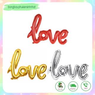 Bóng chữ love, bóng trang trí hình chữ love