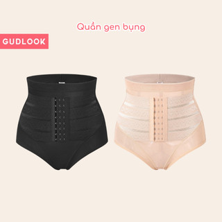Quần Gen Bụng Nữ Cotton GUDLOOK Cài Trước Che Khuyết Điểm Nâng Mông Tôn Dáng