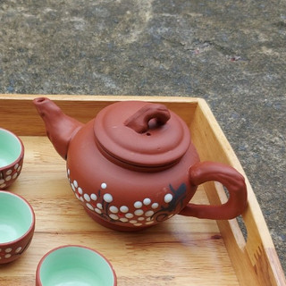 Ấm trà đất nung Bát Tràng