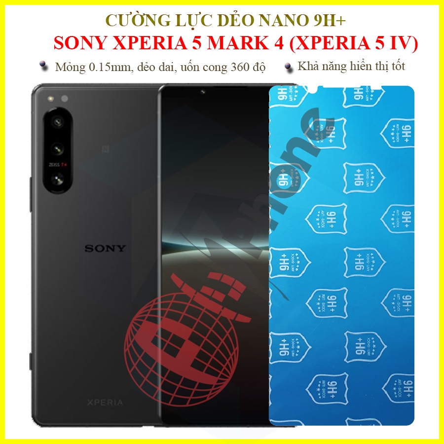 Dán cường lực dẻo nano trong hoặc nhám cho Sony Xperia 5 mark 4 (Xperia 5 IV)