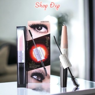 Mascara không thấm nước dày & tơi mi 2 đầu Sivanna Colors 6X