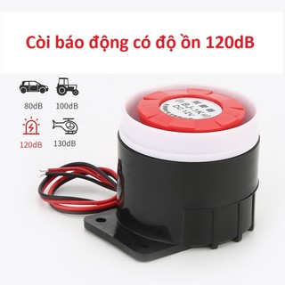 Còi hú báo động công suất lớn 12Vdc 120dB
