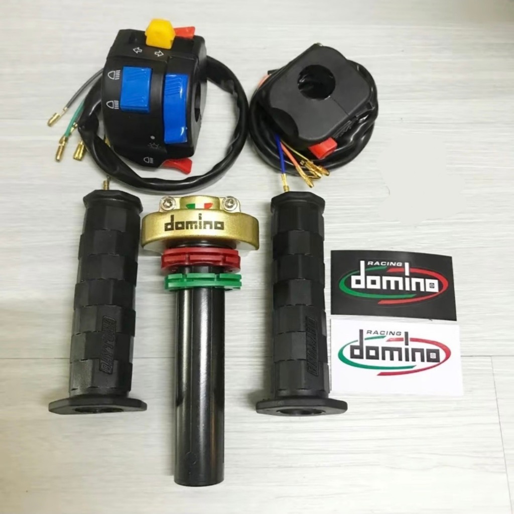 Cùm Tăng Tốc Domino 2 Dây Ga Kèm Bao Tay Gắn Sirius, Wave, Winner, Exciter, Vision, Satria