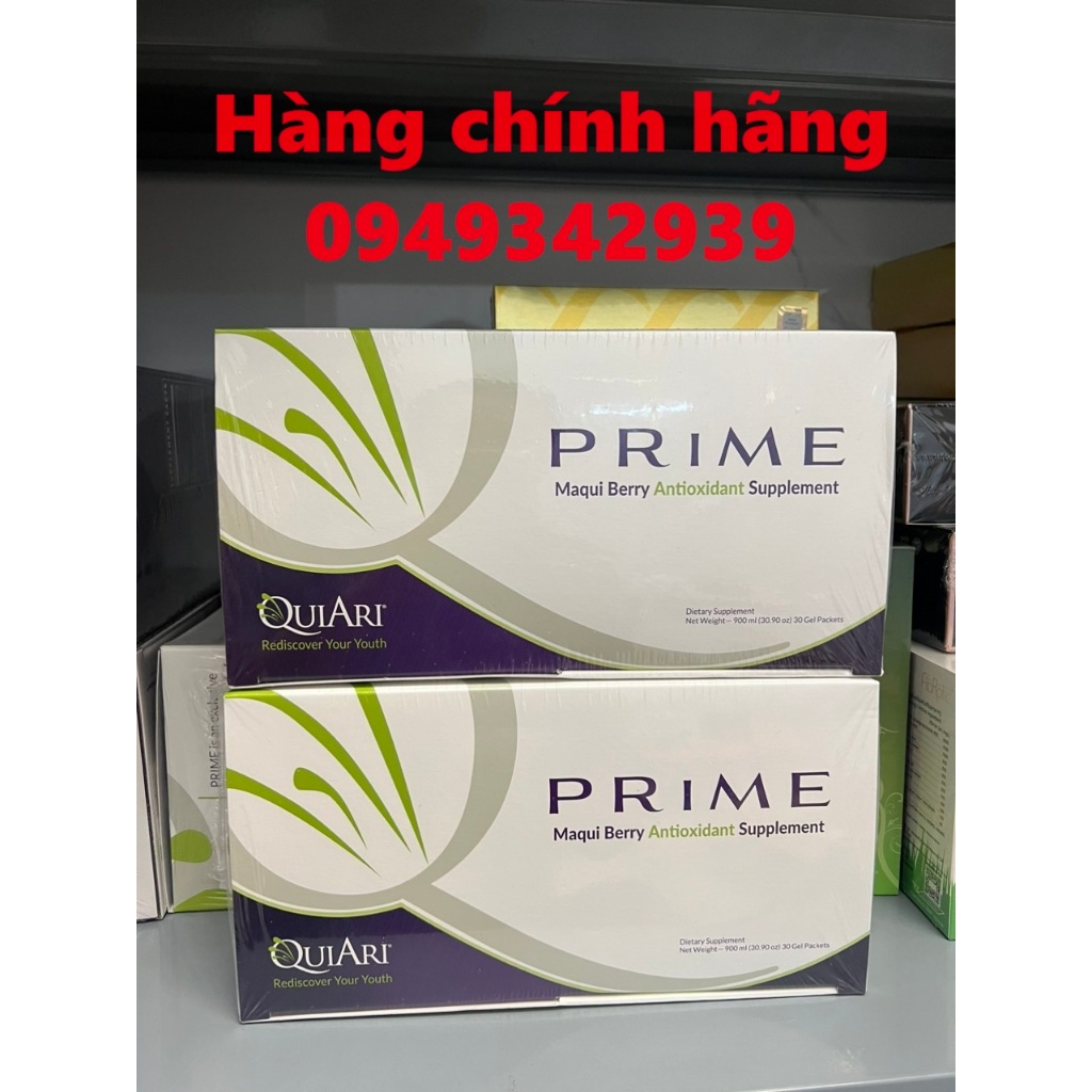 giảm cân Quiari Prime gel chống lão hóa, chống oxy hóa