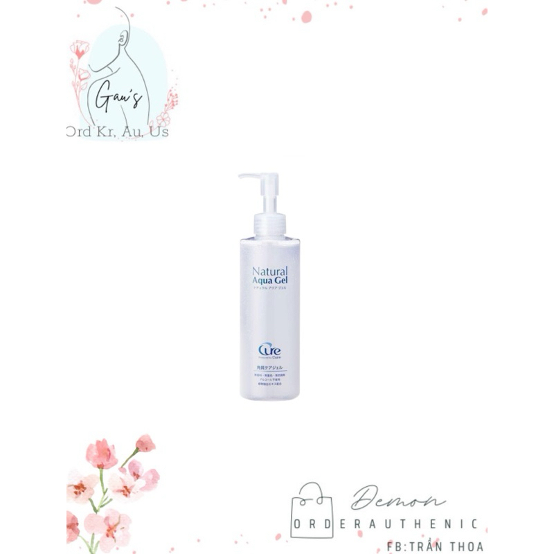 Tẩy da chết Cure Natural Aqua Gel 100ml (đủ bill)