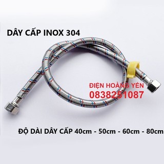 Dây cấp nước inox 304