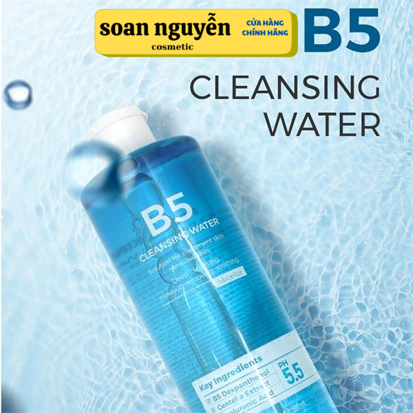Nước tẩy trang B5 Cleansing Water Prettyskin 500ml Serum Cosmetic