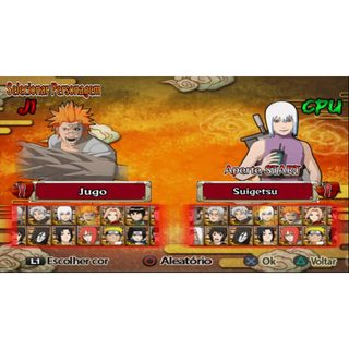Đĩa game PS2 Naruto Shippuden: Ultimate Ninja 6 (hành động, nhập vai, đối kháng) cho máy game PS2