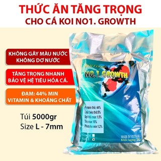 Cám cá koi No.1 growth tăng trưởng 44% độ đạm