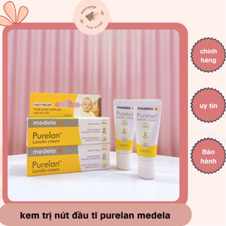 Kem Bôi Nứt Đầu Ti, Nứt Cổ Gà MEDELA Lanolin chiết xuất mỡ cừu 37g (2026)