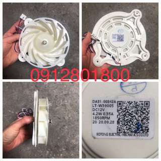Quạt tủ lạnh Samsung Inverter 12V 3 dây chính hãng