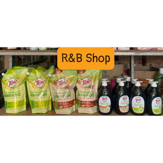  Nước rửa chén sinh học Tero 900ml và túi 1,8kg siêu tiết kiệm an toàn cho da tay 