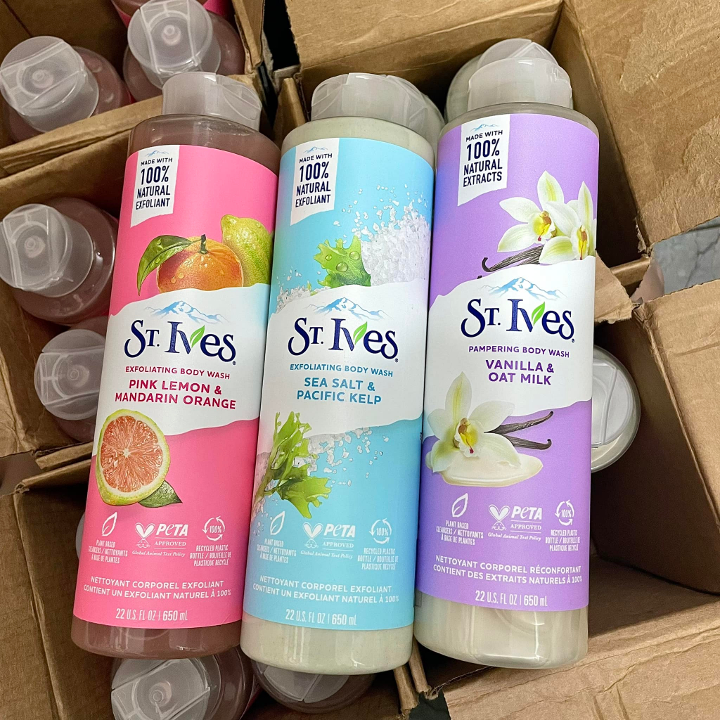 Sữa Tắm St.Ives Body Wash 650ml