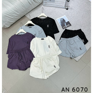 Set bộ cotton nhũ thêu ysssl hàng qc