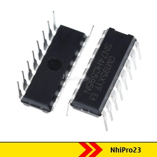 Ic ghi dịch sn74hc595n sn74hc595 dip 74hc595n 74hc595 8bit