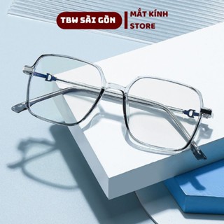 Gọng Kính Nam Nữ K96, Gọng Vuông Sang Trọng, Chống Ánh Sáng Xanh, Mắt Kính Trong Suốt