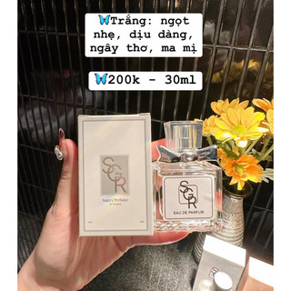Nước Hoa SGR Trắng - tinh dầu nước hoa dubai chai 30ml