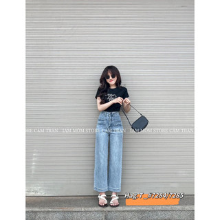 QUẦN JEAN ỐNG SUÔNG ĐỦ SIZE
