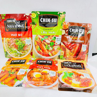 Sốt Gia Vị Gà Chiên Mắm/ Thịt Nướng/ Lẩu Thái/ Thịt Kho/Phở Bò Chinsu Gói