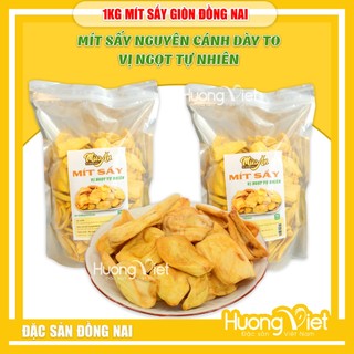 1KG MÍT sấy giòn nguyên cánh Đồng Nai, trái cây sấy Việt Nam nguyên miếng to giòn