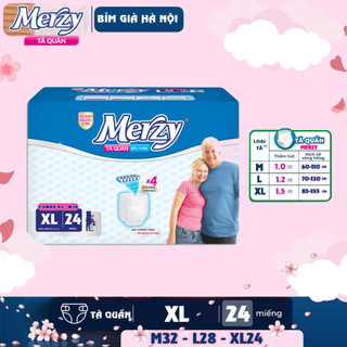 Tã già quần merzy m32 l28 xl24 #bỉm già merzy #bỉm merzy #merzy