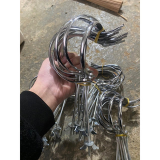 Móc inox lồng chim móc inox lồng chào mào, lồng choè