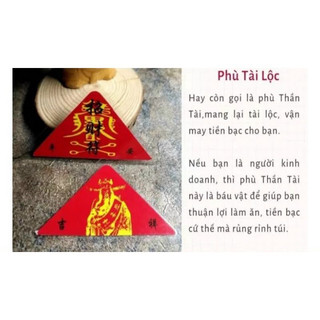 Phù may mắn cầu tài lộc, cầu bình an ... đã được trì chú