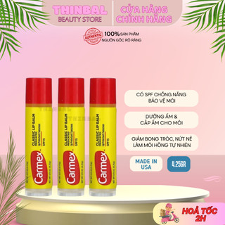 Son dưỡng ẩm môi giảm thâm chống nắng carmex original dạng thỏi 4.25g mỹ