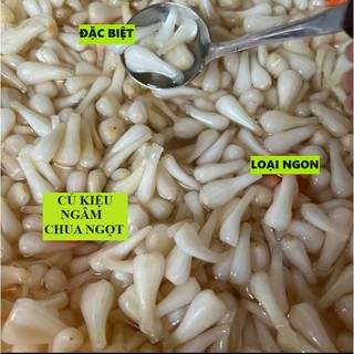 Củ kiệu ngâm chua ngọt giòn thơm món ăn đặc biệt - hàng chính gốc
