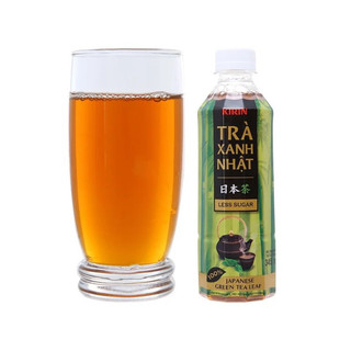 Trà xanh nhật kirin ít đường chai 345ml