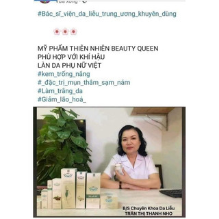 [Freeship]kem cấy trắng beauty queen 20gram
