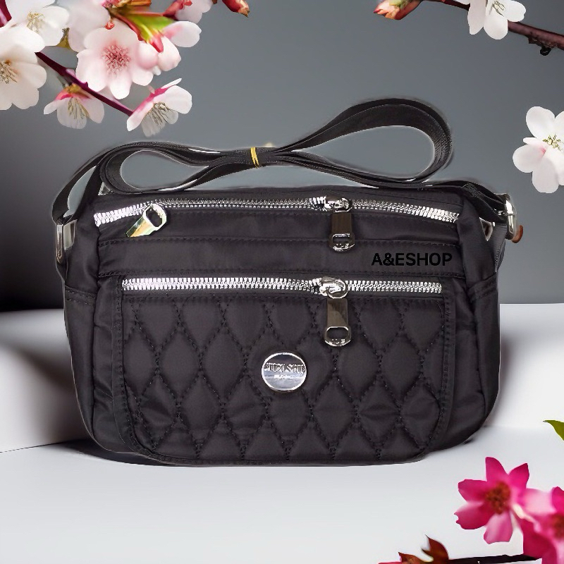 Túi Xách Nữ Đeo Chéo Vải Dù Cao Cấp Túi Vải Dù Nhập Khẩu - A&ESHOP 9908