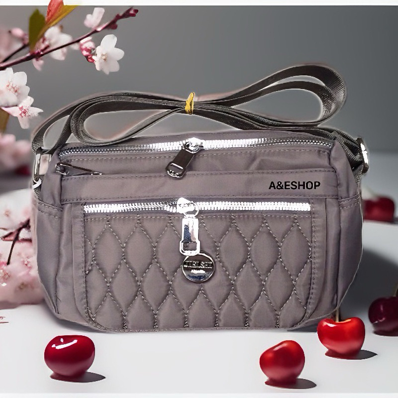 Túi Xách Nữ Đeo Chéo Vải Dù Cao Cấp Túi Vải Dù Nhập Khẩu - A&ESHOP 9908