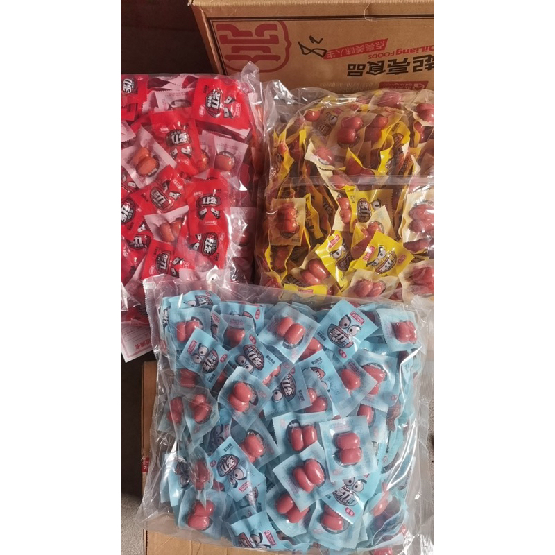 Xúc xích bi con mắt 2 viên