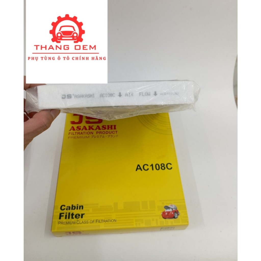 Lọc gió điều hòa Vios , Innova , Fortuner , Hilux , Camry , yaris , altis , AC108J