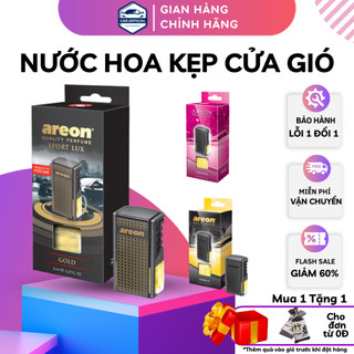 Nước Hoa Ô Tô – Nước Hoa Oto Kẹp Cửa Gió Điều Hòa Xe Hơi Areon Sport Lux Cao Cấp Lưu Hương Bền Lâu, Nhiều Mùi Lựa Chọn