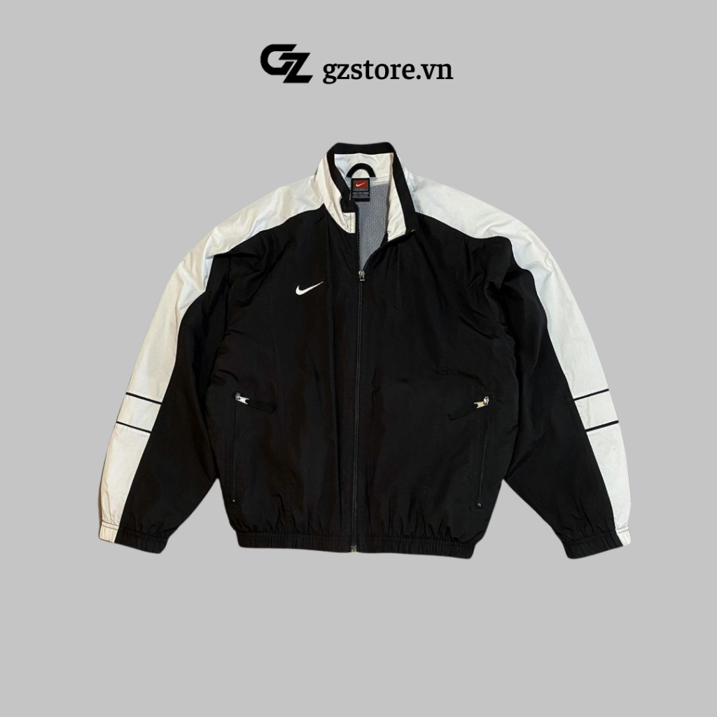 Áo khoác gió Nike thêu cao cấp unisex chính hãng nam nữ chất dù 2 lớp dày dặn chuẩn form năng động cá tính Gz store 609