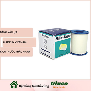 Băng dính cuộn vải y tế- SILKTAPE