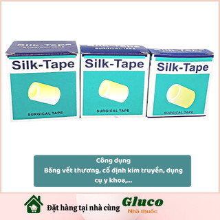 Băng dính cuộn vải y tế- SILKTAPE