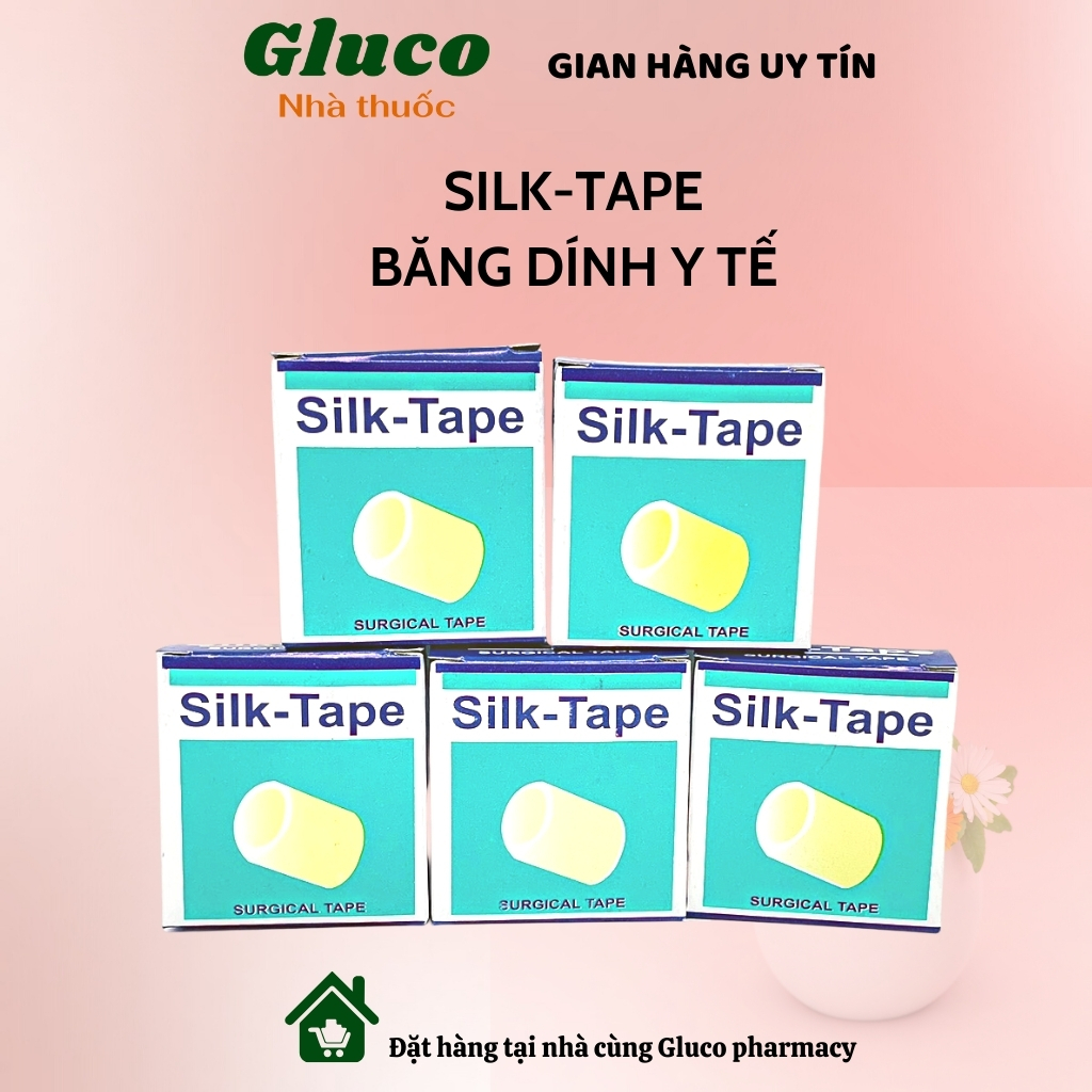 Băng dính cuộn vải y tế- SILKTAPE