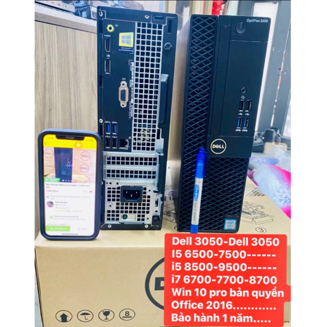 Máy bộ Dell Opitilex 3050,Dell 3060- SFF Full Box ,core i5 6500, 7500,8500,9500,8700 (Bảo hành 12 tháng ) | BigBuy360 - bigbuy360.vn