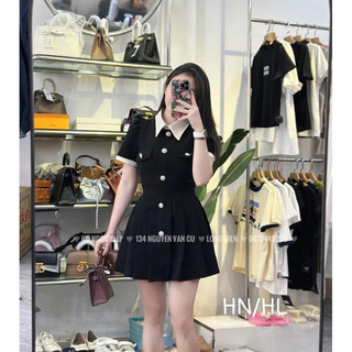 VÁY KHUY CỔ TRẮNG