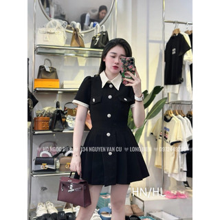 VÁY KHUY CỔ TRẮNG